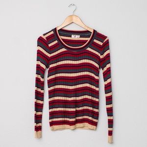 Vintage Levis Women’s Long Sleeve Striped Top